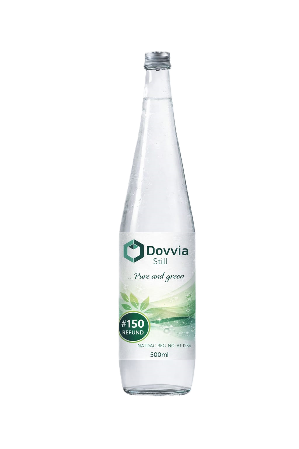 Dovvia Still Premium Glass Bottled Water